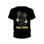 ⁦חולצת אוהדים - DOUBLE TROUBLE שחורה⁩ – תמונה ⁦2⁩
