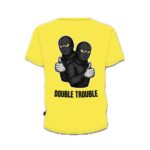 ⁦חולצת אוהדים - DOUBLE TROUBLE צהובה⁩ – תמונה ⁦2⁩